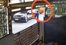 Beraksi Sore Hari di Rumah Kosong Tanpa Dicurigai, 3 Pria di Palembang Santai Gelindingkan Tanki Air