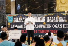Lepas Jemaah Haji Ogan Ilir, Wabup Ardani Ingatkan Jaga Kesehatan Saat di Tanah Suci & Fokus Jalankan Ibadah