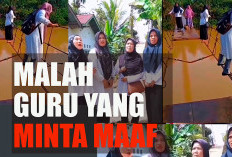 Alamak, Ibu Guru Nekat Aksi Mission Impossible Bergantung di Jembatan Merangin Minta Maaf