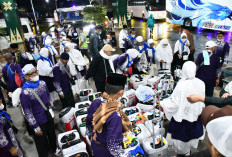 Seorang Jemaah Haji Kloter 18 Debarkasi Palembang, Ikut Pulang Melalui Program Tanazul Bersama Kloter 5
