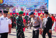 HUT TNI ke-80, Polda Sumsel Tegaskan Komitmen Jaga Keamanan dan Keutuhan NKRI
