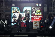 Meriah! Honda Pamerkan Matic Premium di Car Free Night, Warga Palembang Antusias Test Ride