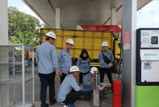 Puluhan SPBU di Kabupaten OKI Dilakukan Pengawasan Jelang Hari Raya Idulfitri 