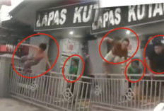 Viral, 40 Napi Lari Lompat Pagar Dari Depan Kantor Lapas Kutacane, Mereka Menolak Buka Puasa di Penjara 