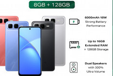 Infinix Terbest Seller Harga 1 Jutaan Sudah Dapat RAM 8 GB, Internal RAM 128 GB 