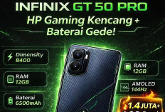 HP Gaming Terbaru Infinix GT50 Pro Bisa Dibeli 25 April 2026, Game MLBB Kebuka Grafis 144 FPS