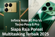 Tecno Pova 6 Pro vs Infinix Note 40 Pro, Siapa Raja Ponsel Multitasking Terbaik 2025?