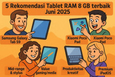 5 Rekomendasi Tablet RAM 8 GB Terbaik Juni 2025, Miliki Fitur Canggih Harga Terjangkau
