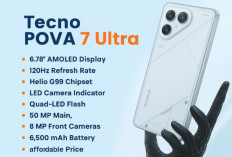 Tecno Pova 7 Ultra Guncang Pasar Ponsel Futuristik, Spesifikasi Mumpuni Refresh Rate 120 Hz