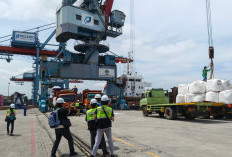 PTP Nonpetikemas Gelar Port Visit PortPress 2026, Kenalkan Aktivitas Nonpetikemas di Pelabuhan Boom Baru