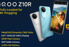 iQOO Z10R Resmi Hadir di Indonesia: Andalkan Chipset MediaTek Dimensity 7360-Turbo, Si Gahar Baru di Kelas 5G