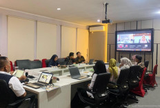 Lewat Rapat Daring, Kanwil Kemenkum Babel Selaraskan 7 Raperbup Pemkab Beltim Sesuai Amanat UU 13/2022
