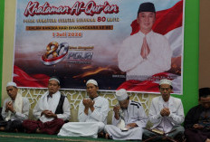 Kapolda Sumsel Gelar Khataman Al-Qur'an Semalam Suntuk Bersama 80 Hafiz, Doakan Bangsa di Hari Bhayangkara Ini