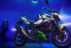 Kawasaki Z500 Versi Terbaru Hadir dengan Pilihan Warna Baru