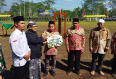 Program TMMD di Desa Cukil Warnai Pembukaan Dengan Penyerahan Bantuan Lintas Sektor