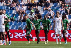 Tuntaskan Laga dengan 10 Pemain, Milan Kalah 0-2 di Kandang Sassuolo