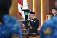 Gerbong Bergerak, Wabup Rotasi 135 Pejabat di Lingkungan Pemkab Ogan Ilir, 