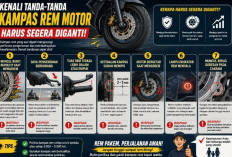 Kenali Tanda-Tanda Kampas Rem Motor Harus Segera Diganti, Jangan Tunggu Sampai Rem Blong!