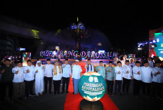 Tugu Air Mancur Palembang Berwajah Baru, Revitalisasi Rp 10 Miliar Diresmikan Gubernur Sumsel