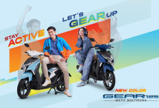 Yamaha Gear 125: Skutik Touring dan Perjalanan Jauh dengan Harga Terjangkau Tapi Kualitas Gak Kaleng-Kaleng