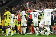 Bermain 10 Pemain, Real Madrid Menang 1-0 Atas Villareal
