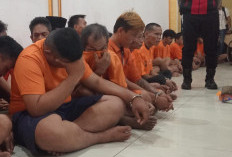 Operasi Sikat Musi I 2025, Polres Banyuasin Ungkap 56 Kasus, Tangkap 61 Orang