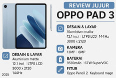 Review Jujur Oppo Pad 3, Tablet Canggih 2025 yang Tampil Beringas dan Elegan