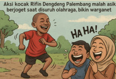 Aksi Random Rifin Dengdeng Disuruh Olahraga Malah Joget, Warganet: Lama-Lama Jadi Kami yang Gila