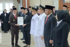 Ratu Dewa Lantik Sejumlah Pejabat Pemkot Palembang, Singgung Polemik Penagihan PBB-P2 Yayasan IGM