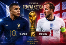 TIM TERLUKA: Harry Kane vs Kylian Mbappe, Prancis dan Inggris Buru Hiburan Terakhir di Piala Dunia 2026