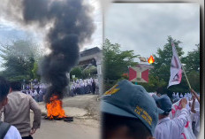 9 Tuntutan Siswa SMAN Surulangun Sampai Bakar Ban, Termasuk Minta Kepsek Mundur
