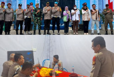 Propam Polda Sumsel Lakukan Pengecekan Personel dan Pos Pelayanan Ops Lilin Musi 2025