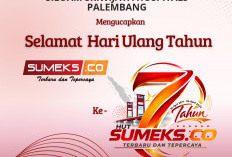 Siloam Sriwijaya Mengucapkan Selamat Ulang Tahun ke-7 SUMEKS.CO Tahun 2026